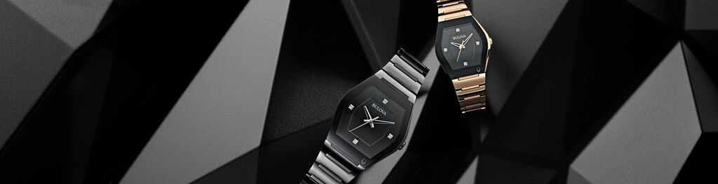 Shop all men's modern watches. Banner featuring image of Millenia models 98C143 and 96C149.