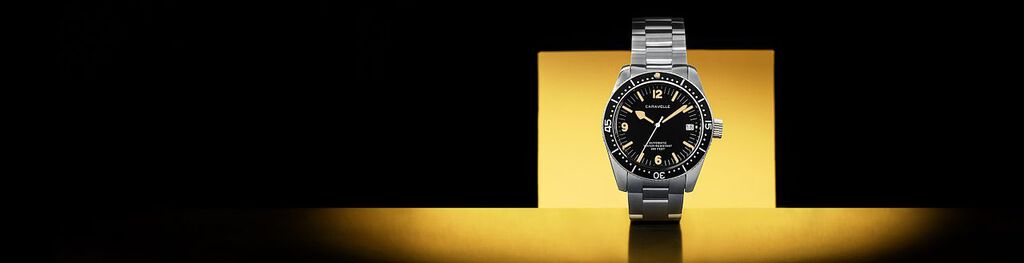 Caravelle by Bulova Sea Hunter Watch Tabletop Image