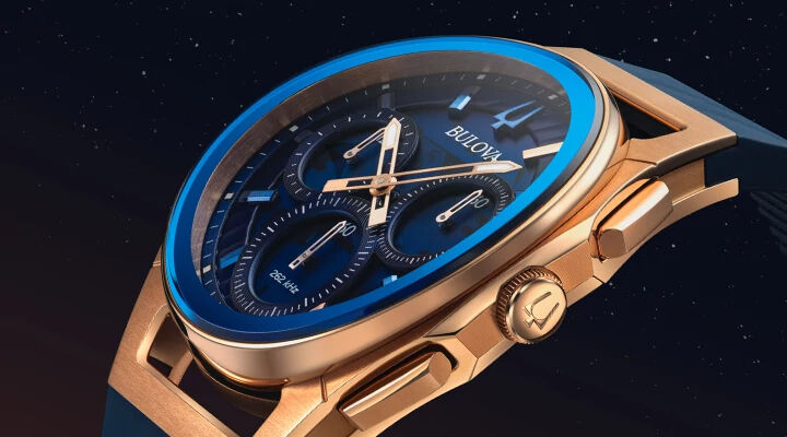 Shop all men's sport watches. Banner featuring image of Marc Anthony CURV model 97A185.