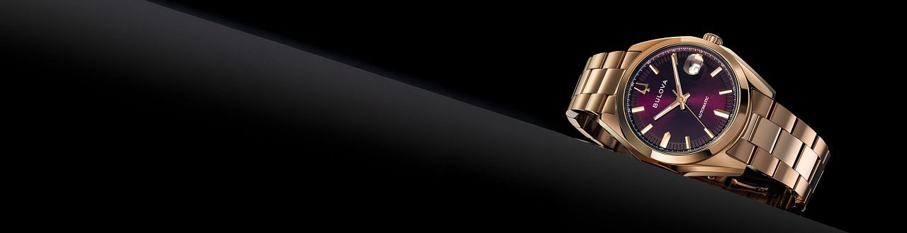 Men's bracelet strap watches featuring Surveyor bracelet model 97B234.