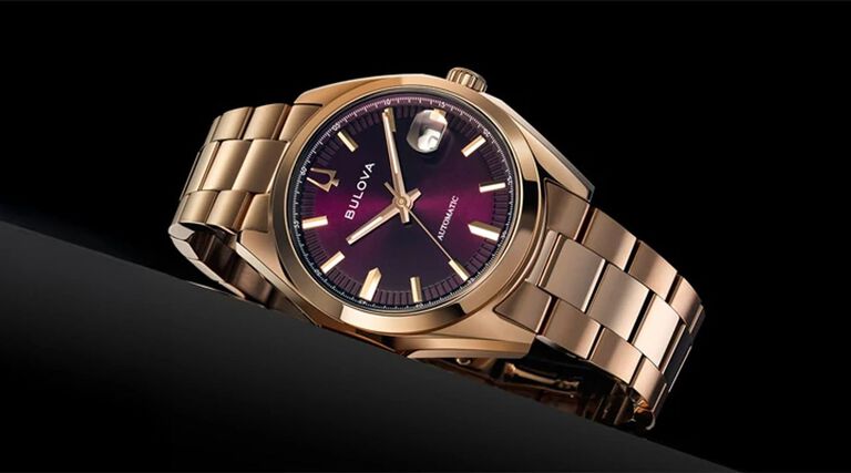 Men's bracelet strap watches featuring Surveyor bracelet model 97B234.