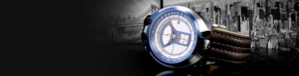 Shop all limited-edition watches. Banner featuring image of Parking Meter model 98B390.