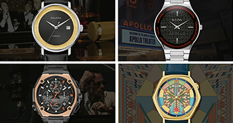 Música, arte y Bulova: Los relojes en la inmensidad del mundo