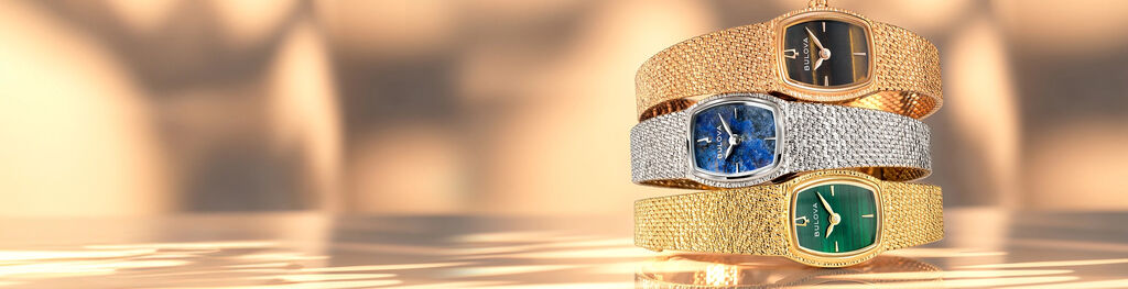 Bulova Goddess of Time Collection Watches Tabletop