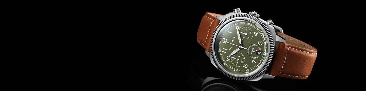 Featuring the Bulova Military watch model 96B482