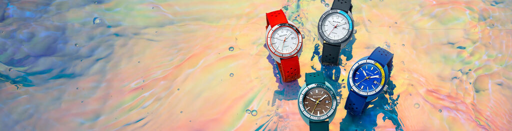 Bulova Summer Color Watches Featuring Snorkel Collection