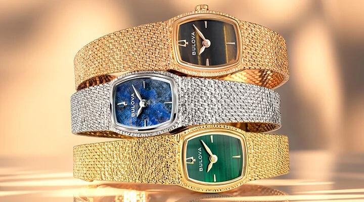 Bulova Goddess of Time Collection Watches Tabletop