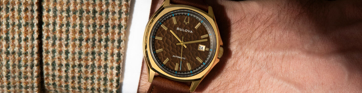 Featuring the Tony Bennett NYC watch model 97B244