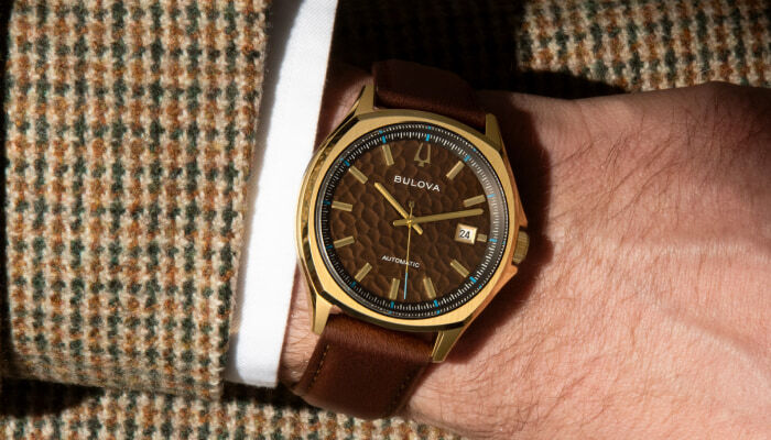 Featuring the Tony Bennett NYC watch model 97B244