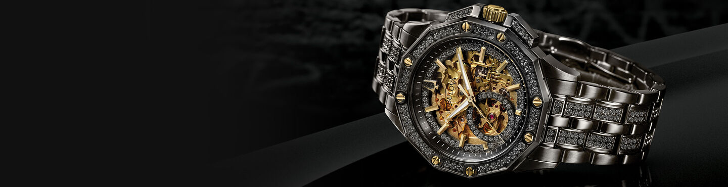 MONTRES AVEC CRISTAUX HOMMES