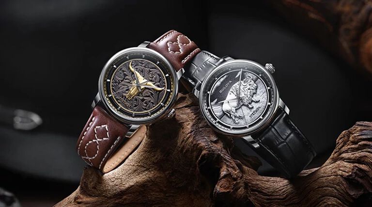 Featuring the Stetson watch model 96A333 and 96A334