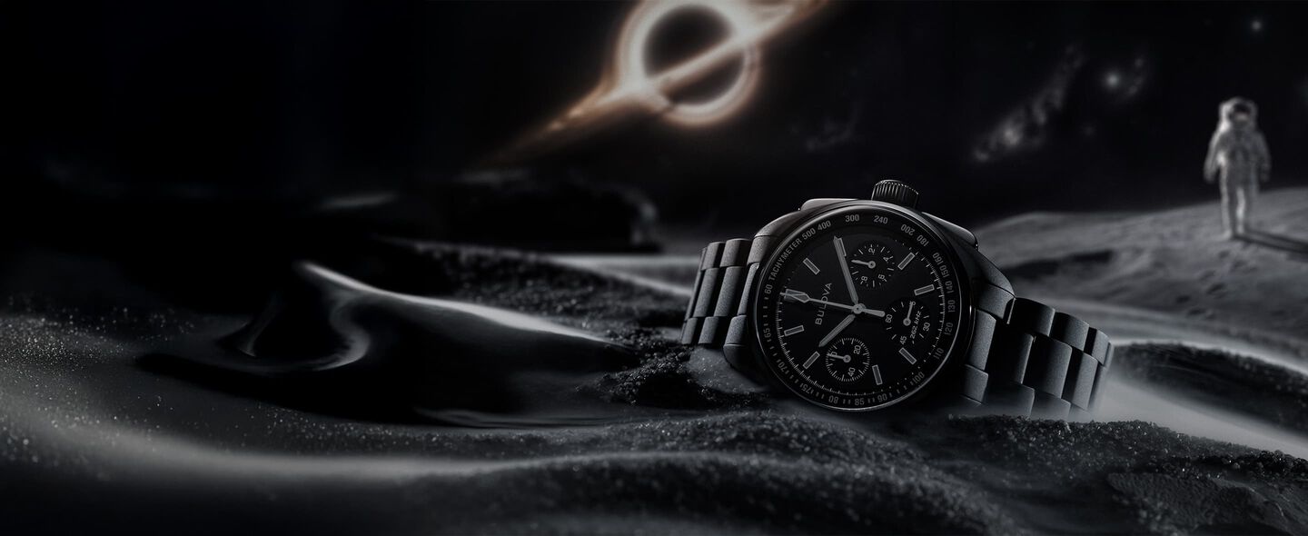 Featuring the Lunar Pilot watch model 98A335