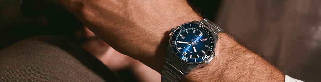 Featuring the New Marine Star watch model 98B466