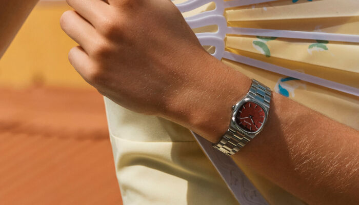 Featuring women's Super Seville Mini watch model 96L354