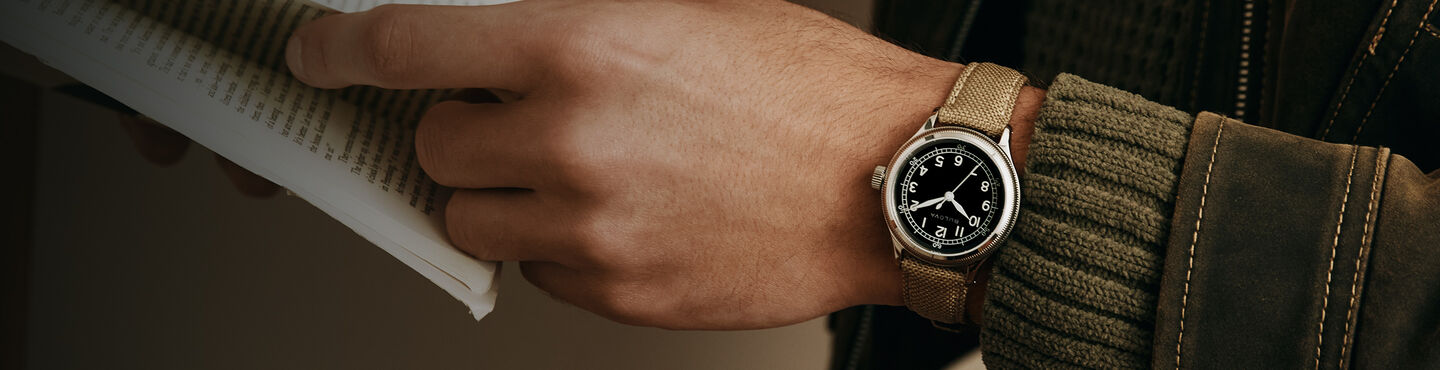 Featuring the A-11 Jimmy watch model 96A354