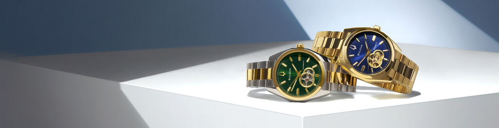 Featuring the Surveyor watch model 98A338 and 97A203