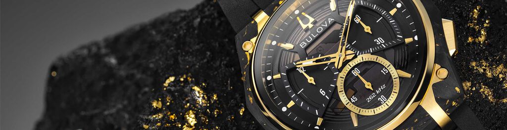 Featuring the CURV Forged Carbon Limited Edition watch model 98A328