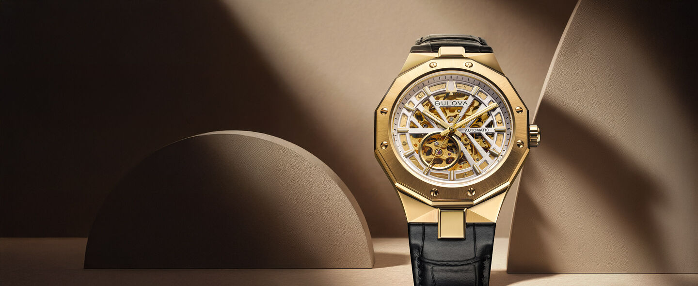 Mettant en vedet la montre Prestige, mod&egrave;le 97A206